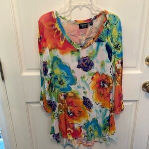 Onque casuals multicolored tunic